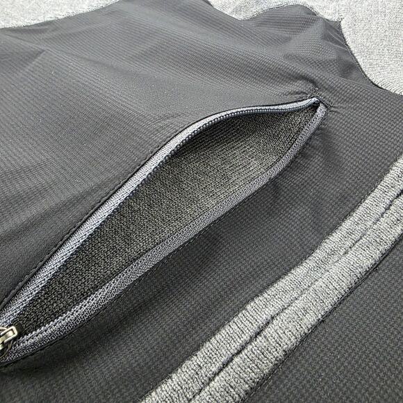 FootJoy Pullover Sweater Mens Large Gray Black Nemacolin Country Club Golf Zip - Picture 14 of 16